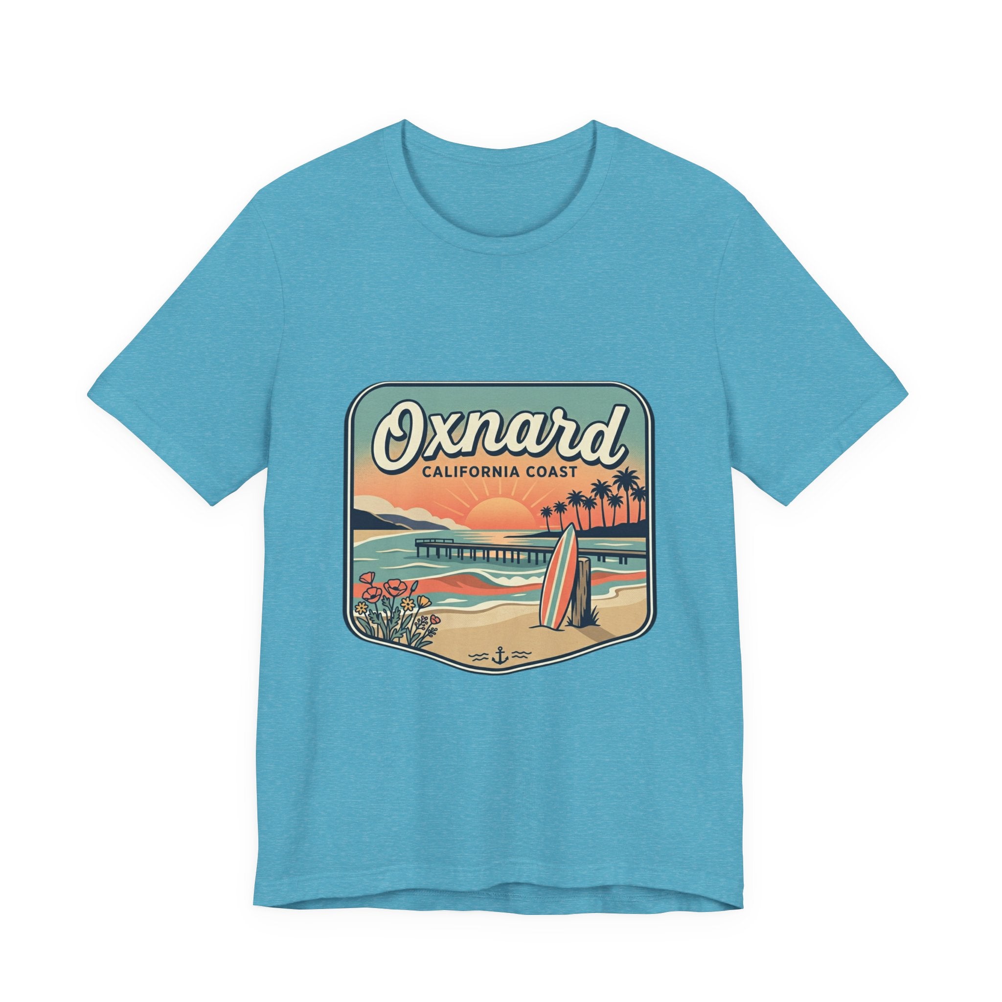 Oxnard California Coast Surf Tee