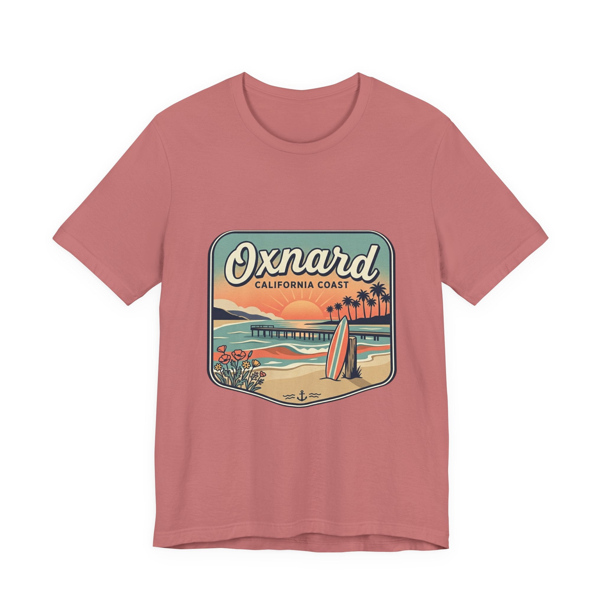Oxnard California Coast Surf Tee