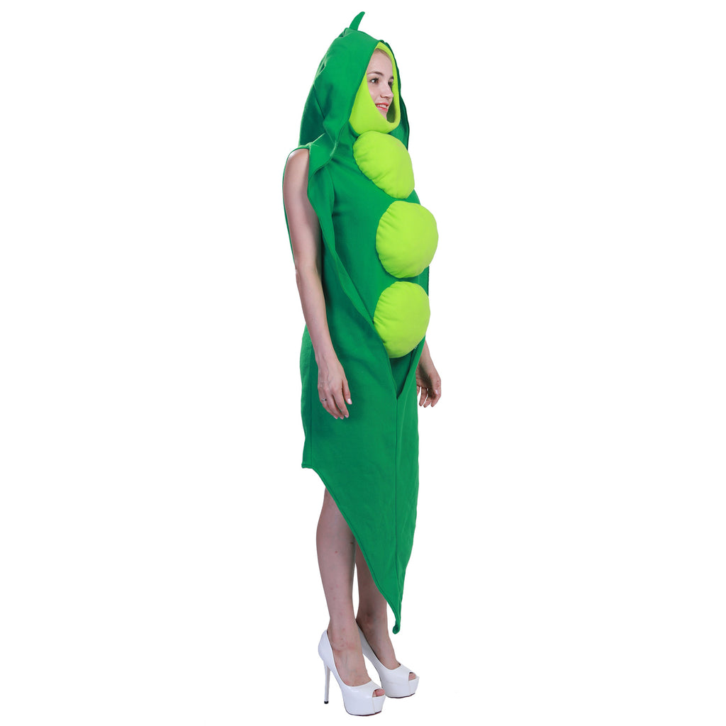 Halloween Carnival Performance Costume Party Stage Cosplay Cosplay Pea One-Piece Sponge Suit