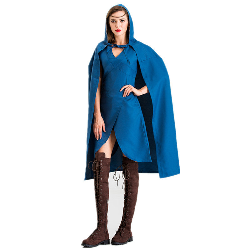 Halloween character costume dragon mother Daenerys cloak game of rights Song of Ice and Fire Warrior clothing wholesale