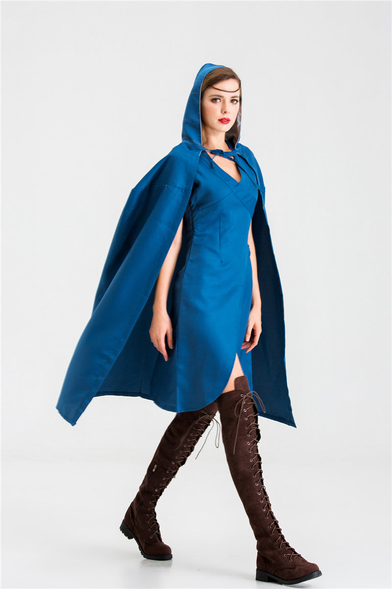 Halloween character costume dragon mother Daenerys cloak game of rights Song of Ice and Fire Warrior clothing wholesale