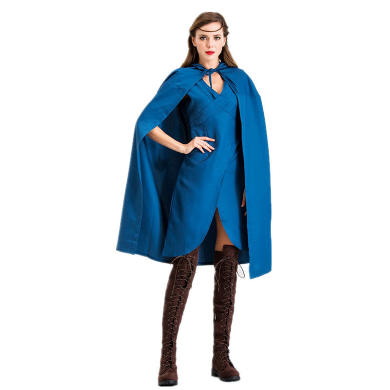 Halloween character costume dragon mother Daenerys cloak game of rights Song of Ice and Fire Warrior clothing wholesale