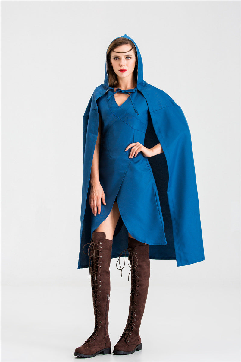 Halloween character costume dragon mother Daenerys cloak game of rights Song of Ice and Fire Warrior clothing wholesale