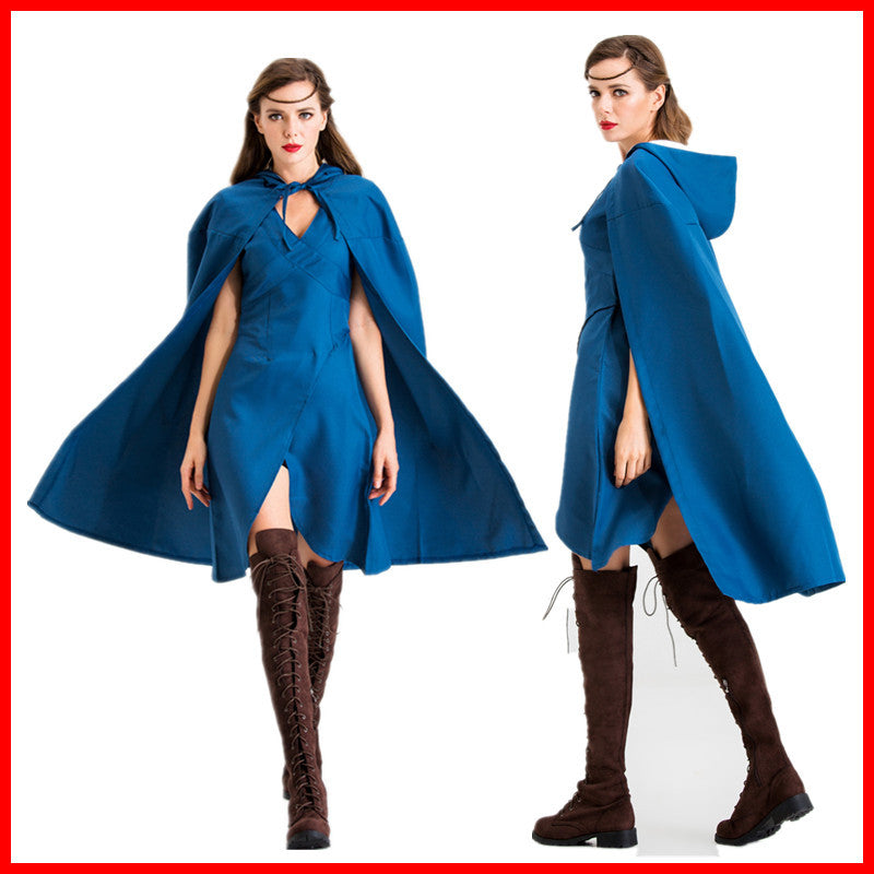 Halloween character costume dragon mother Daenerys cloak game of rights Song of Ice and Fire Warrior clothing wholesale