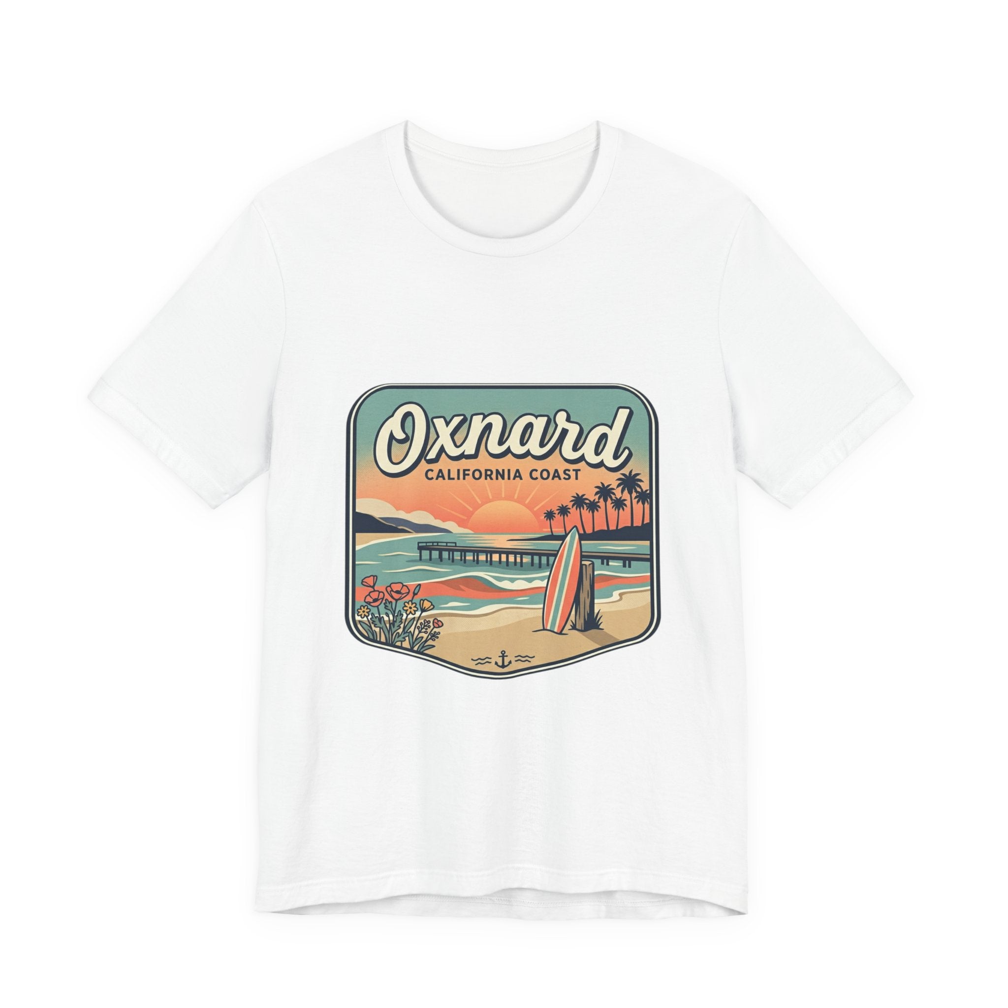 Oxnard California Coast Surf Tee