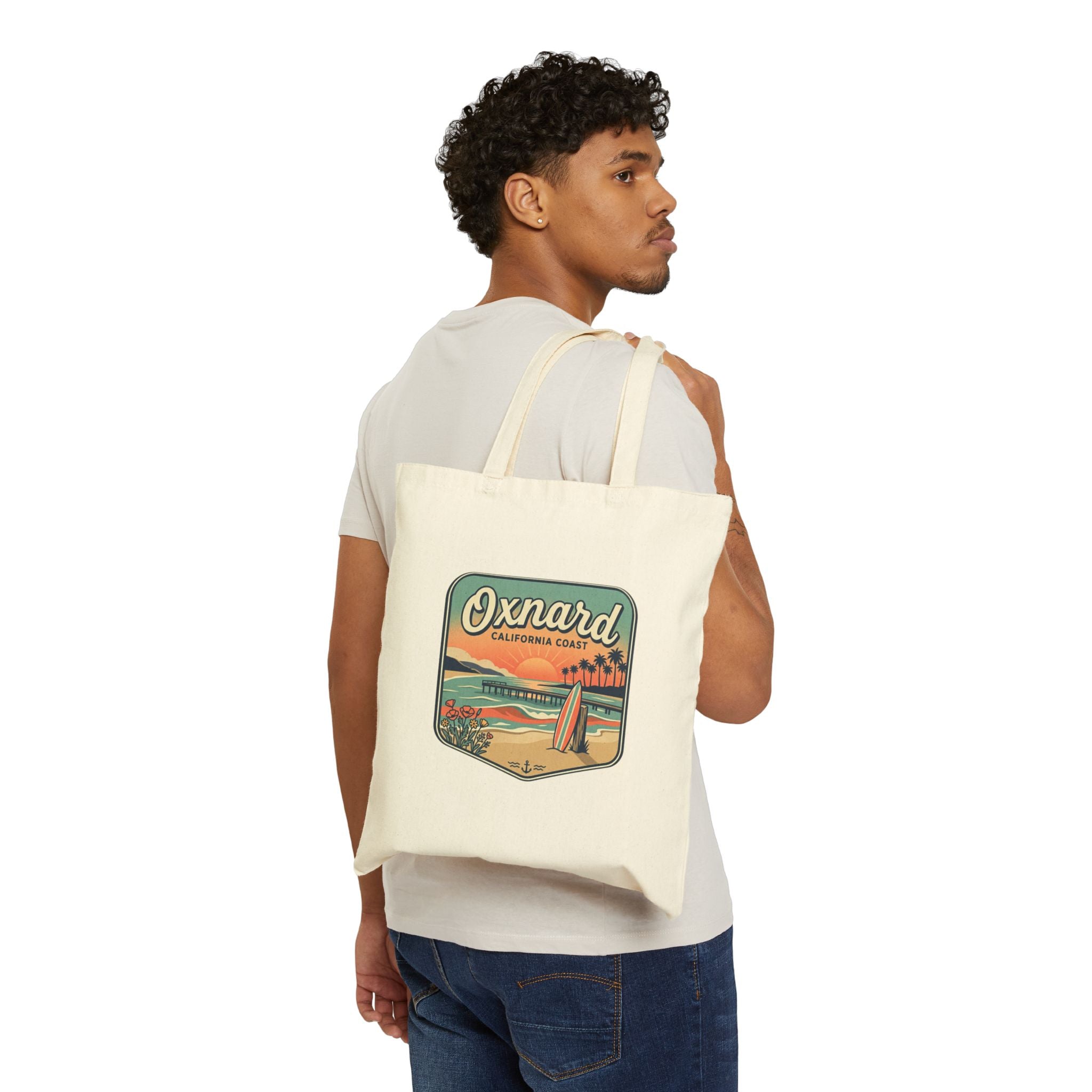 Oxnard Cotton Canvas Tote Bag