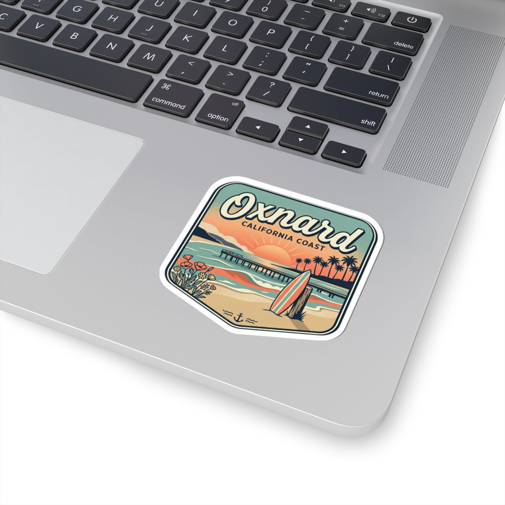 Oxnard Kiss-Cut Stickers