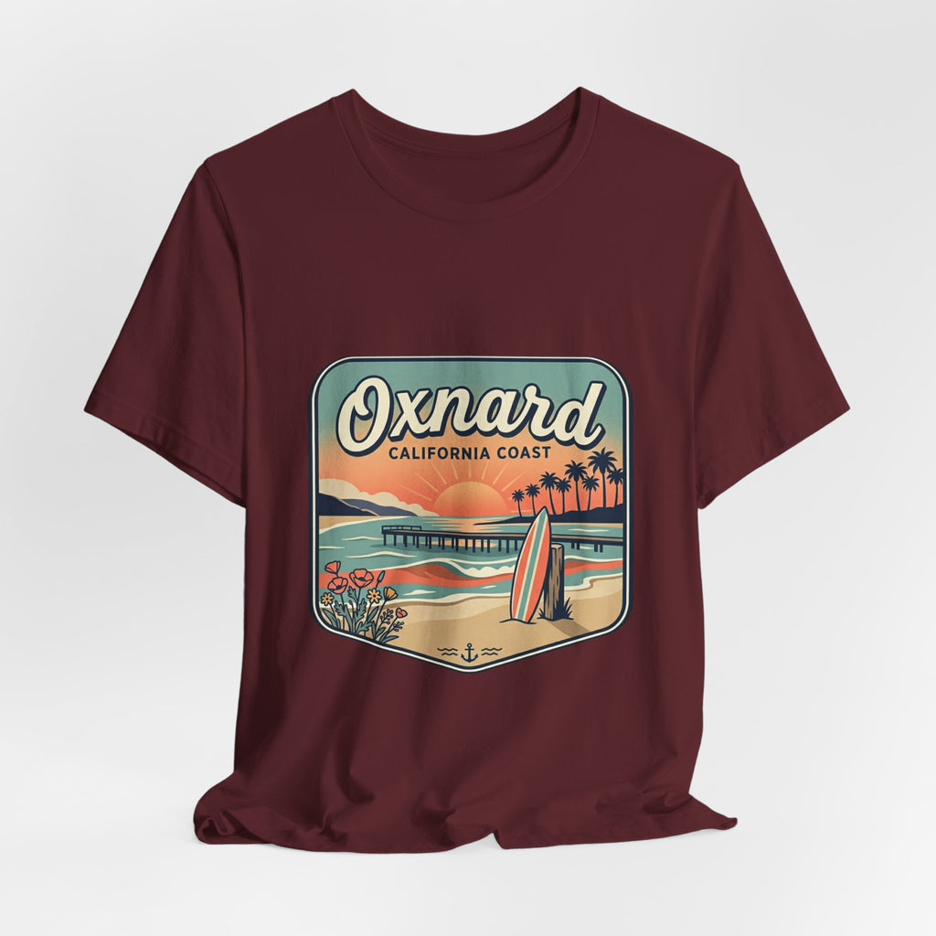 Oxnard California Coast Surf Tee