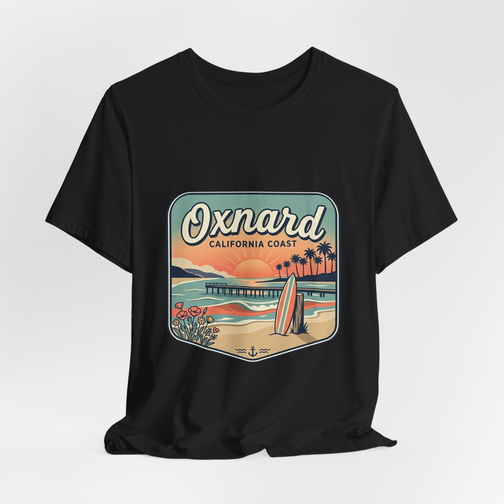 Oxnard California Coast Surf Tee