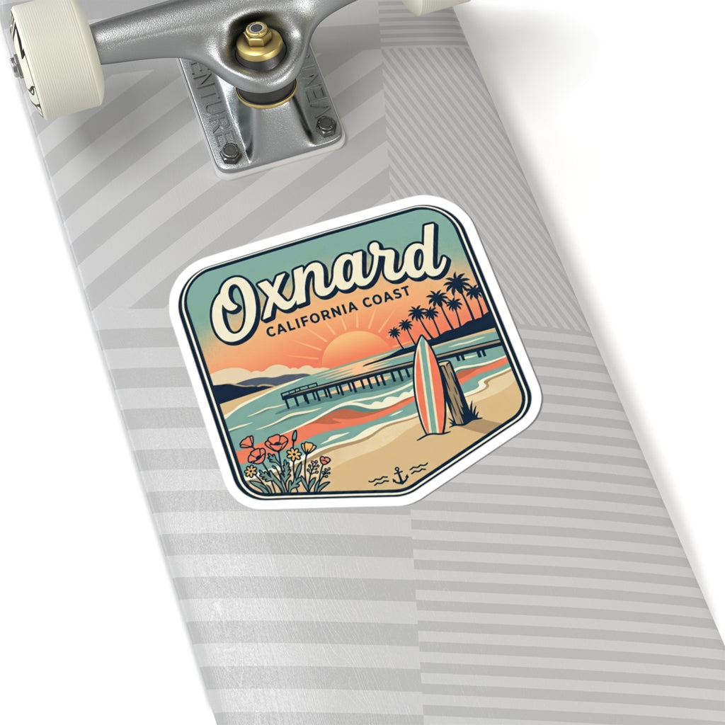 Oxnard Kiss-Cut Stickers