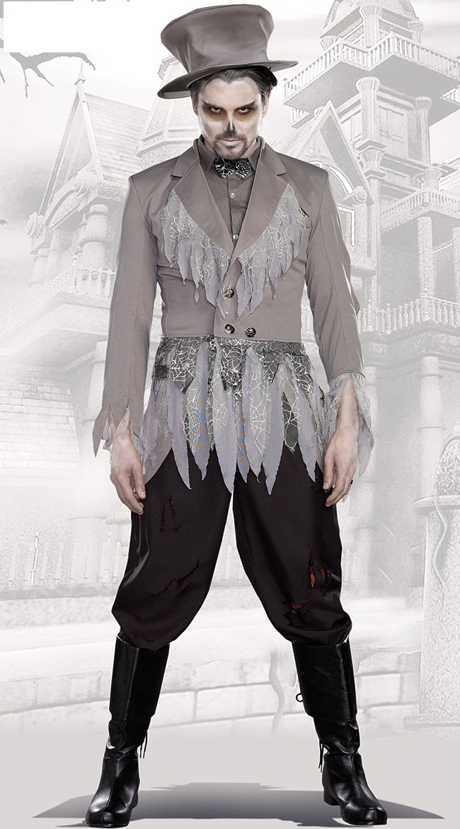 European and American Game Uniforms Halloween Party Role-Playing Devil Male Vampire Costumes Foreign Trade Export Wholesale