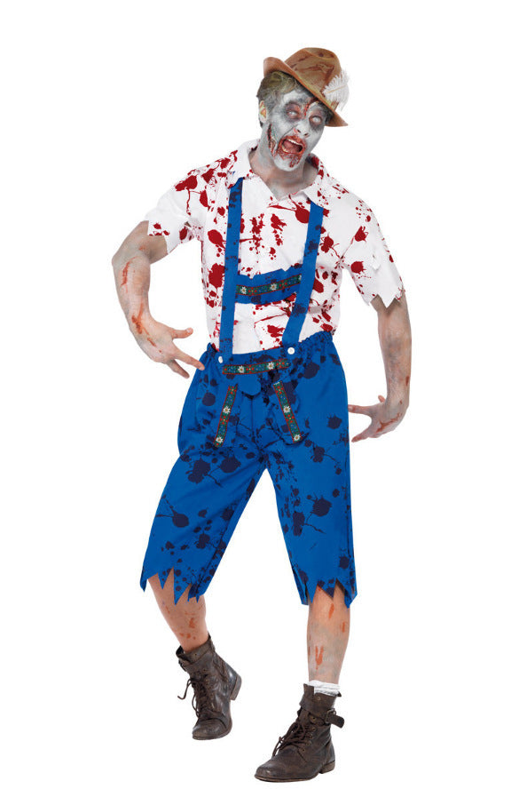 European and American Game Uniforms Halloween Party Role-Playing Devil Male Vampire Costumes Foreign Trade Export Wholesale
