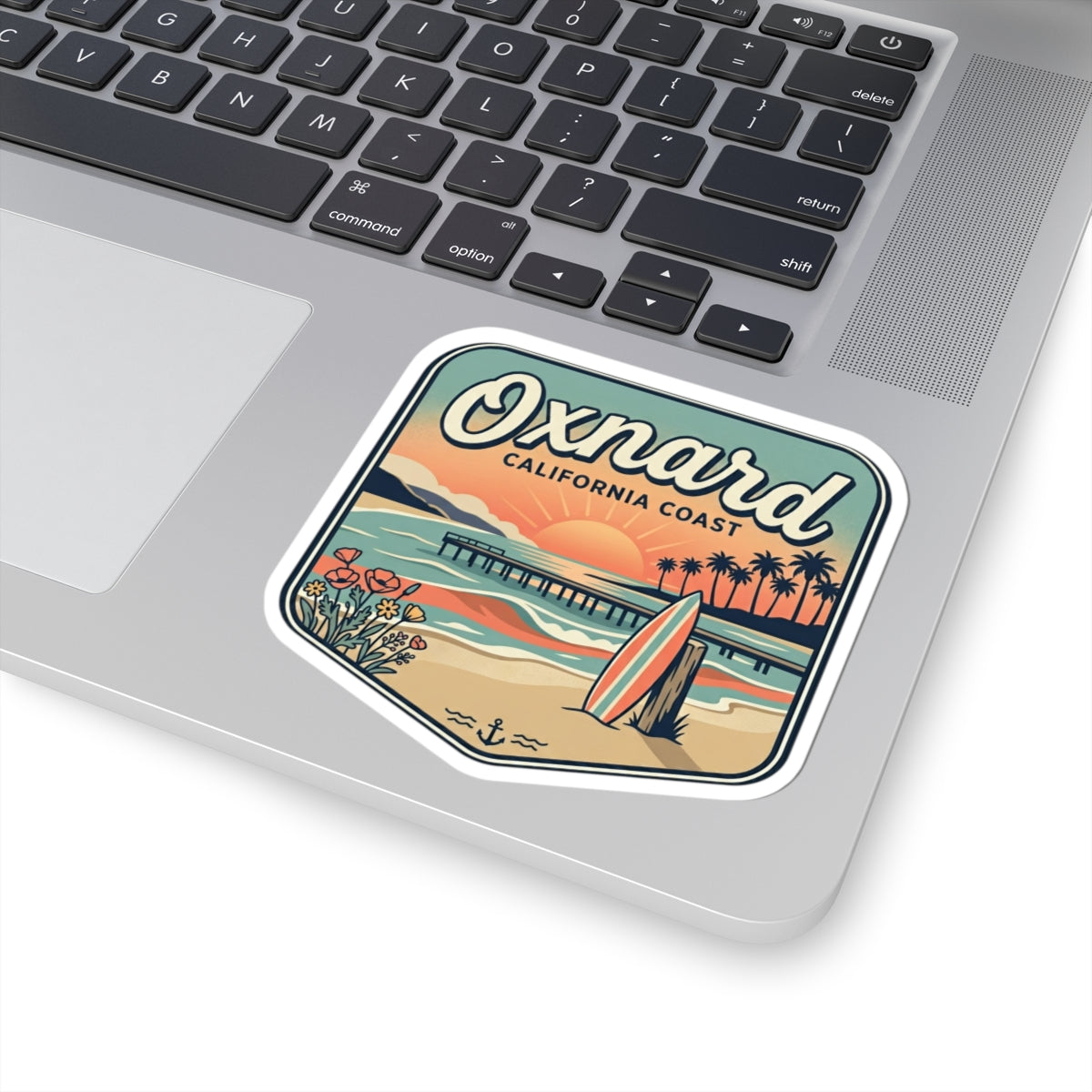 Oxnard Kiss-Cut Stickers