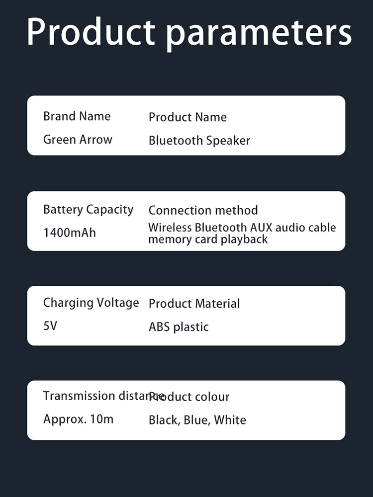 RGB Wireless Bluetooth Speaker Subwoofer Alarm Clock FM Radio Clock USB Charging Electronic Clock Home Desktop Mirror Decoration