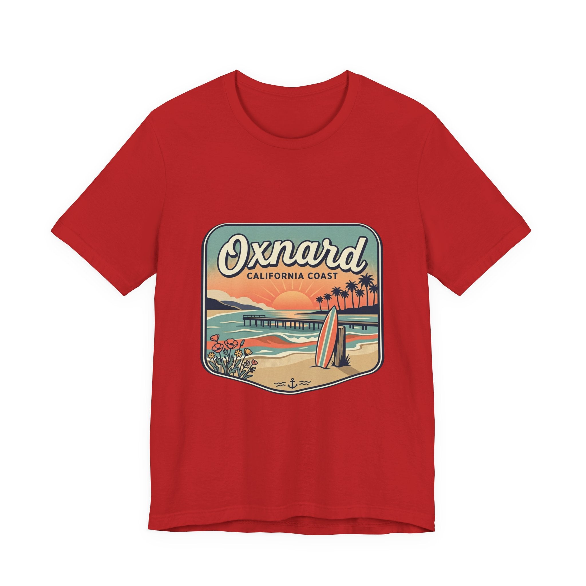 Oxnard California Coast Surf Tee