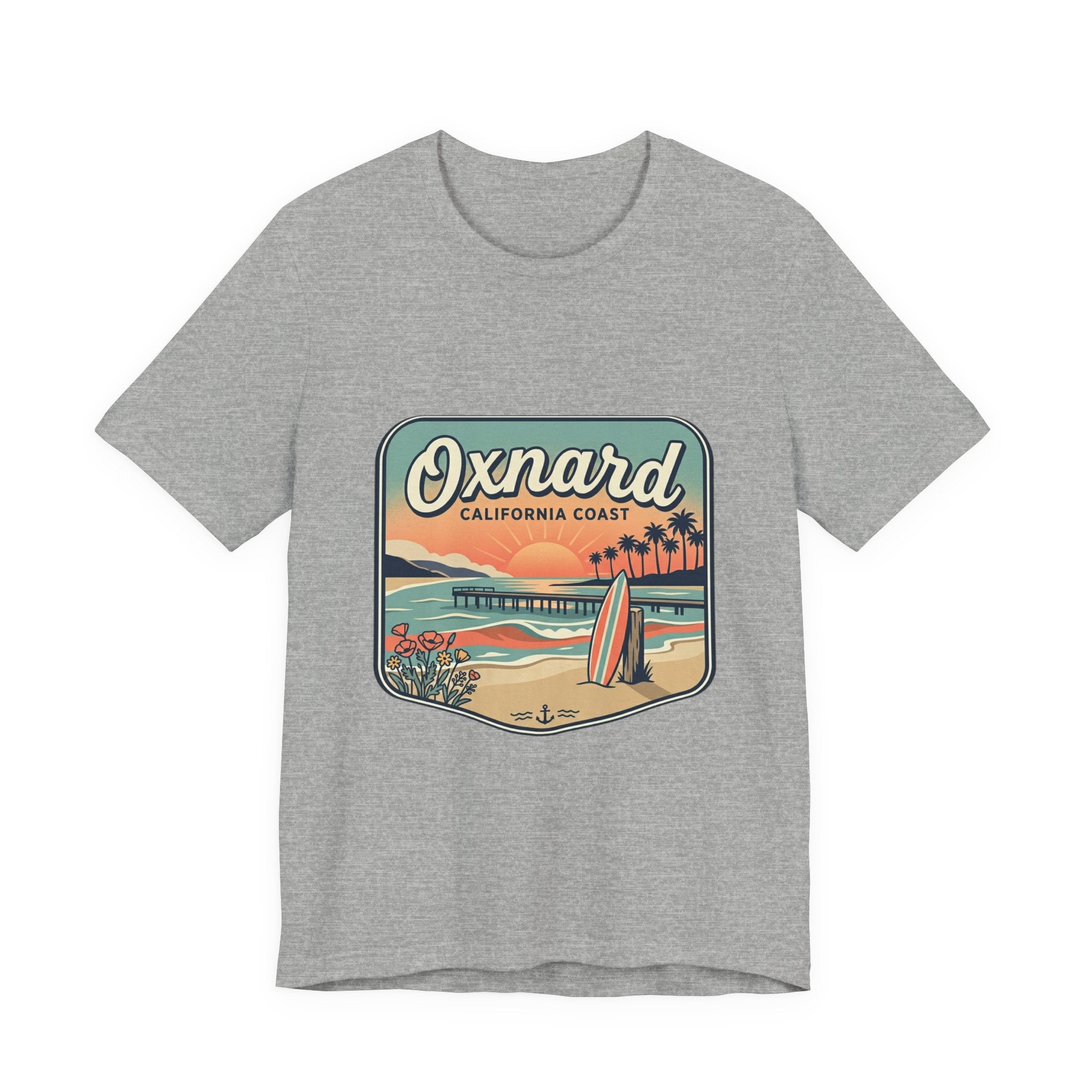 Oxnard California Coast Surf Tee