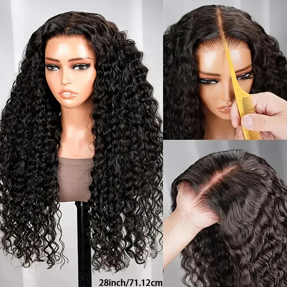 250% Density Glueless Deep Curly Wave Wig Ready To