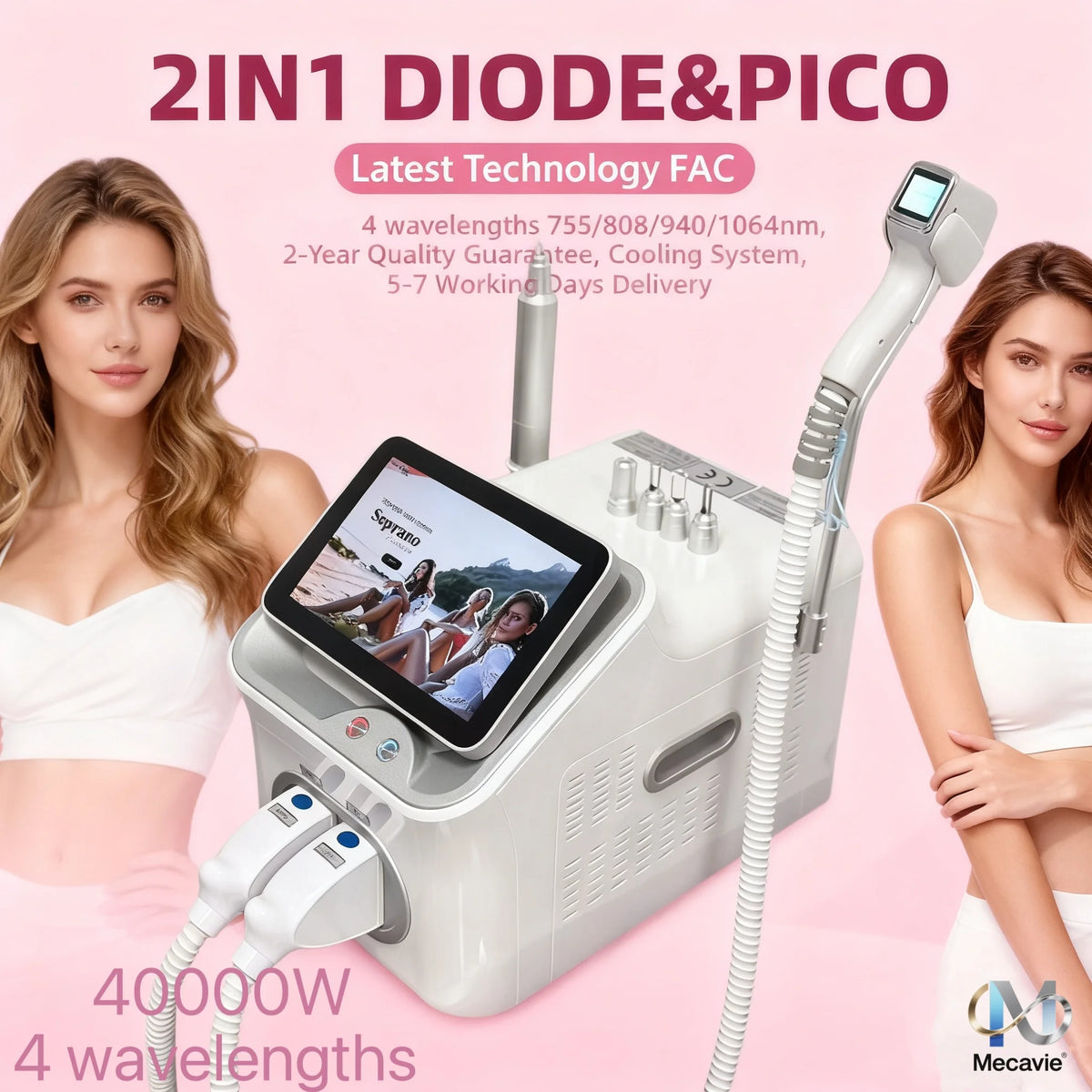 Soprano Titanium Diode Laser Hair Removal Machine