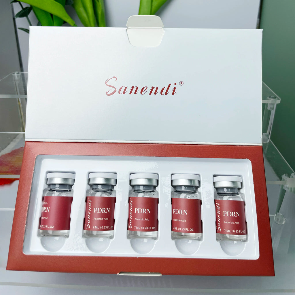 6 in 1 PDRN GS-H Hyaluronic Acid Serum Vitamin C Essence Collagen Korean Skin Care Hydrating Moisturizing Face Care Glow Recipe