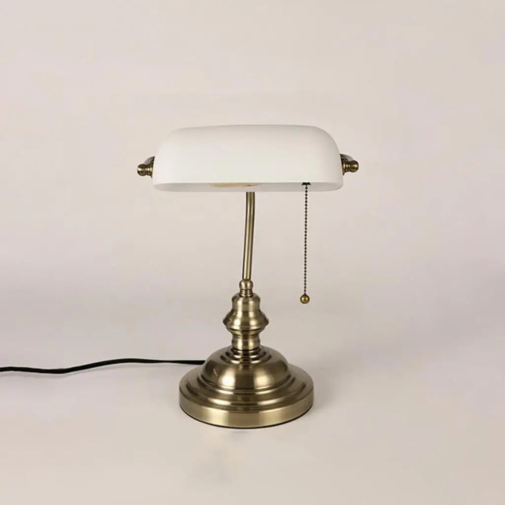 Bankers Lampshade Vintage Style Reading Tabletop Decoration Traditional Retro Style Lamp Shade Home Decor Centerpieces