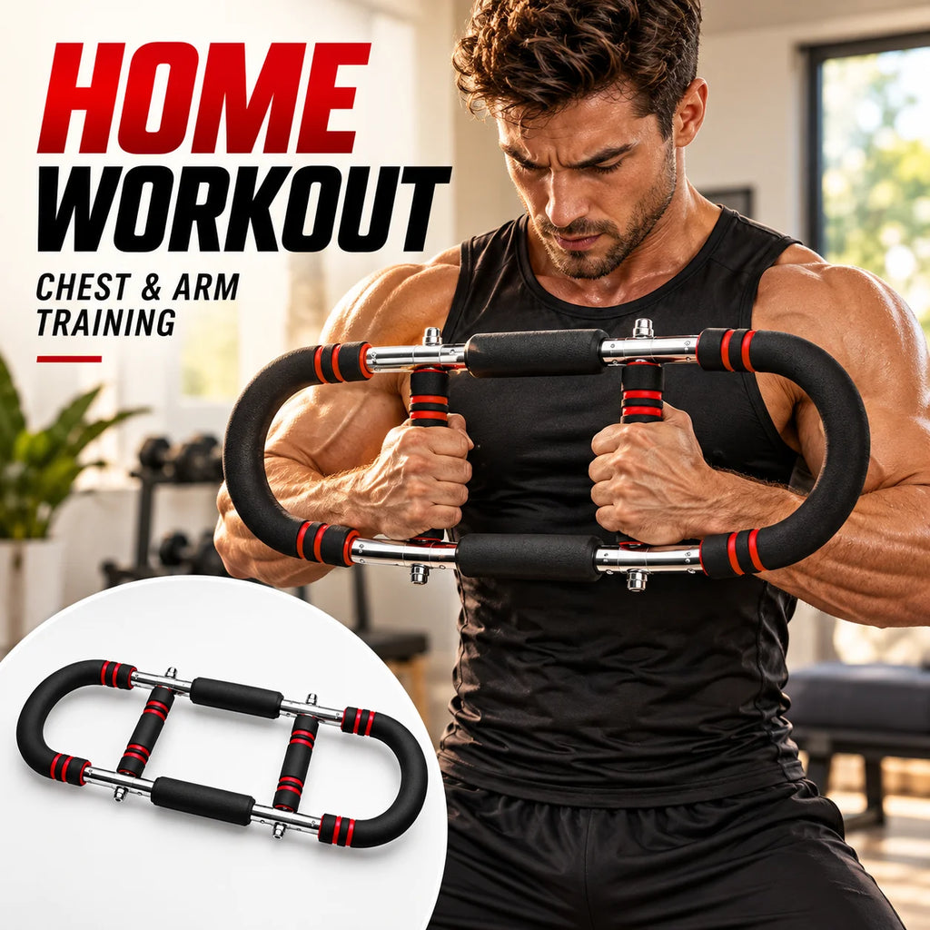 U-shaped Multi-Functional Adjustable Arm Strength Trainer