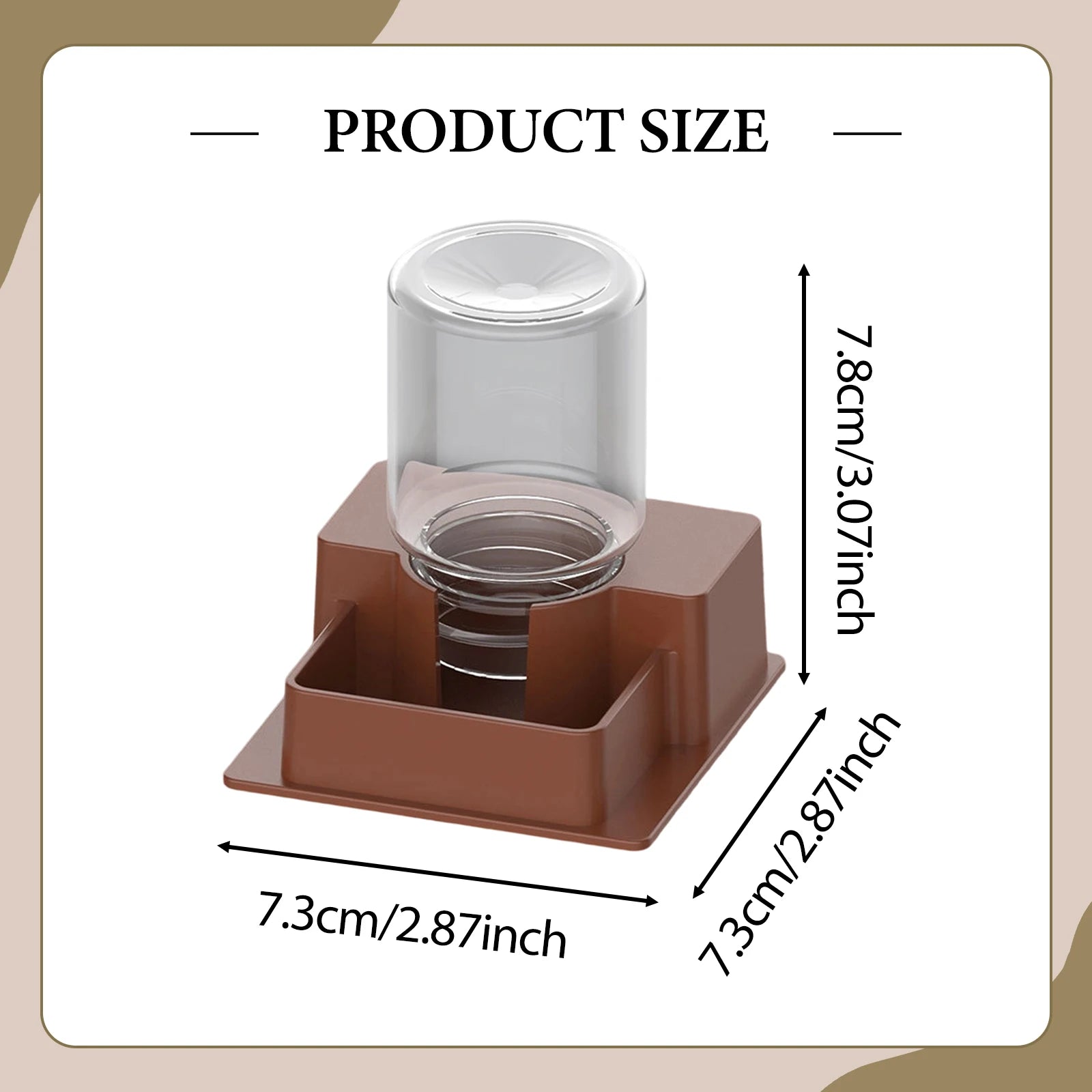 Automatic Reptile Water Dish Reusable Container Creative Feeder Station Ornament Drinking Tool for Snakes Tortoise Geckos