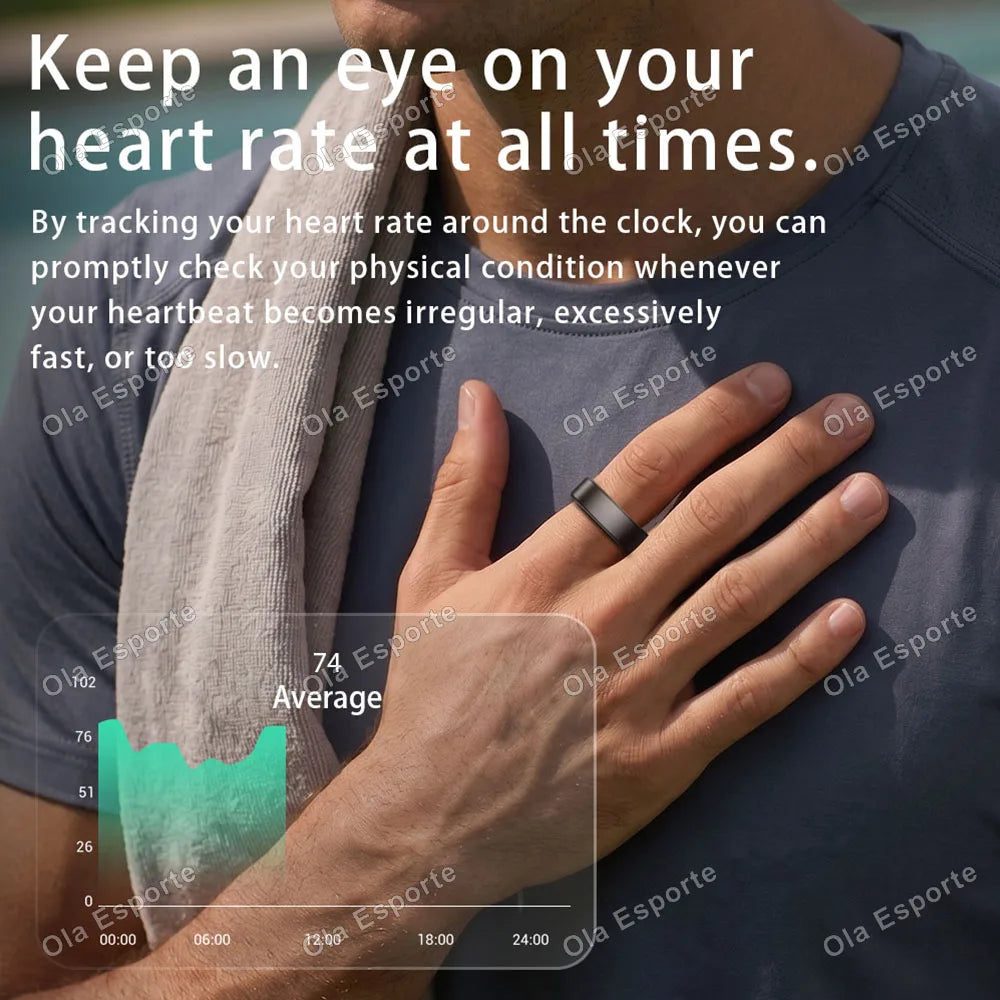 Upgraded Smart Health Tracker Ring