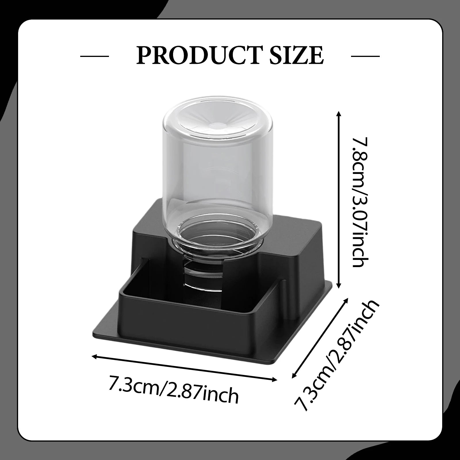 Automatic Reptile Water Dish Reusable Container Creative Feeder Station Ornament Drinking Tool for Snakes Tortoise Geckos