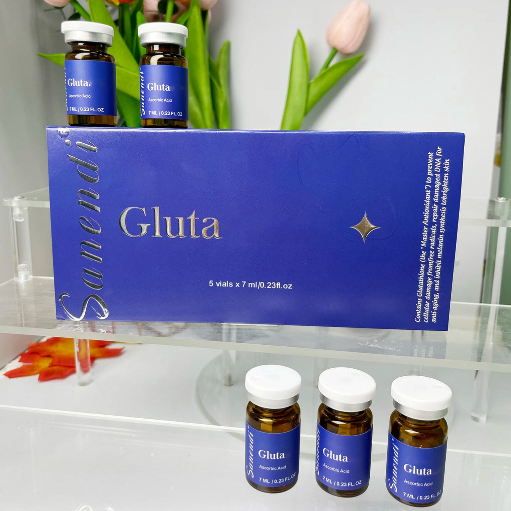 6 in 1 PDRN GS-H Hyaluronic Acid Serum Vitamin C Essence Collagen Korean Skin Care Hydrating Moisturizing Face Care Glow Recipe