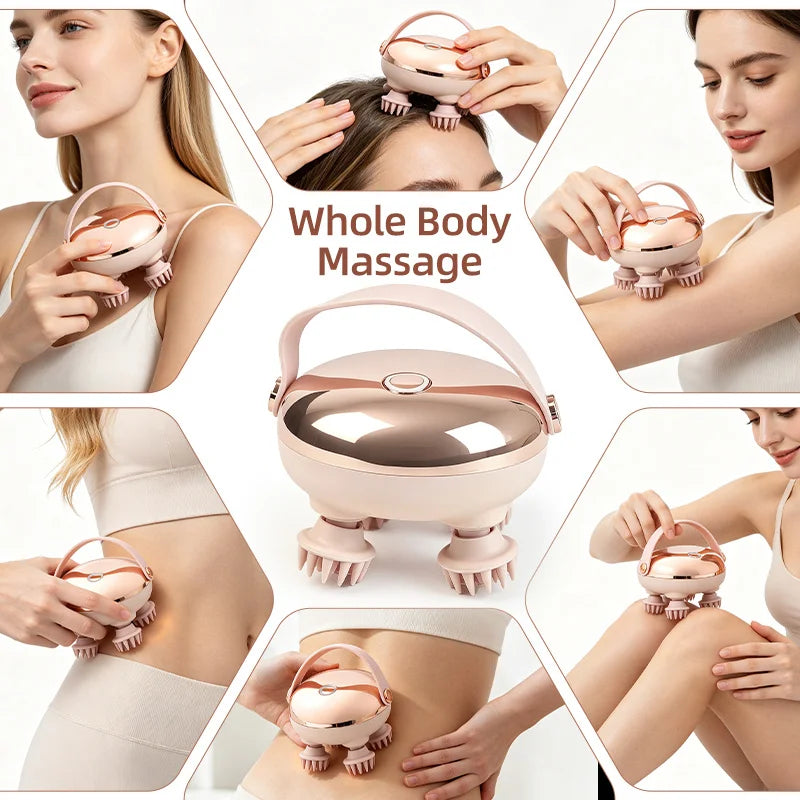 Electric Scalp Massager Head Scratcher with 3 Massage Modes