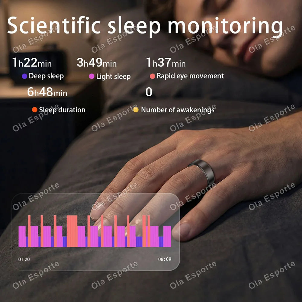 Upgraded Smart Health Tracker Ring