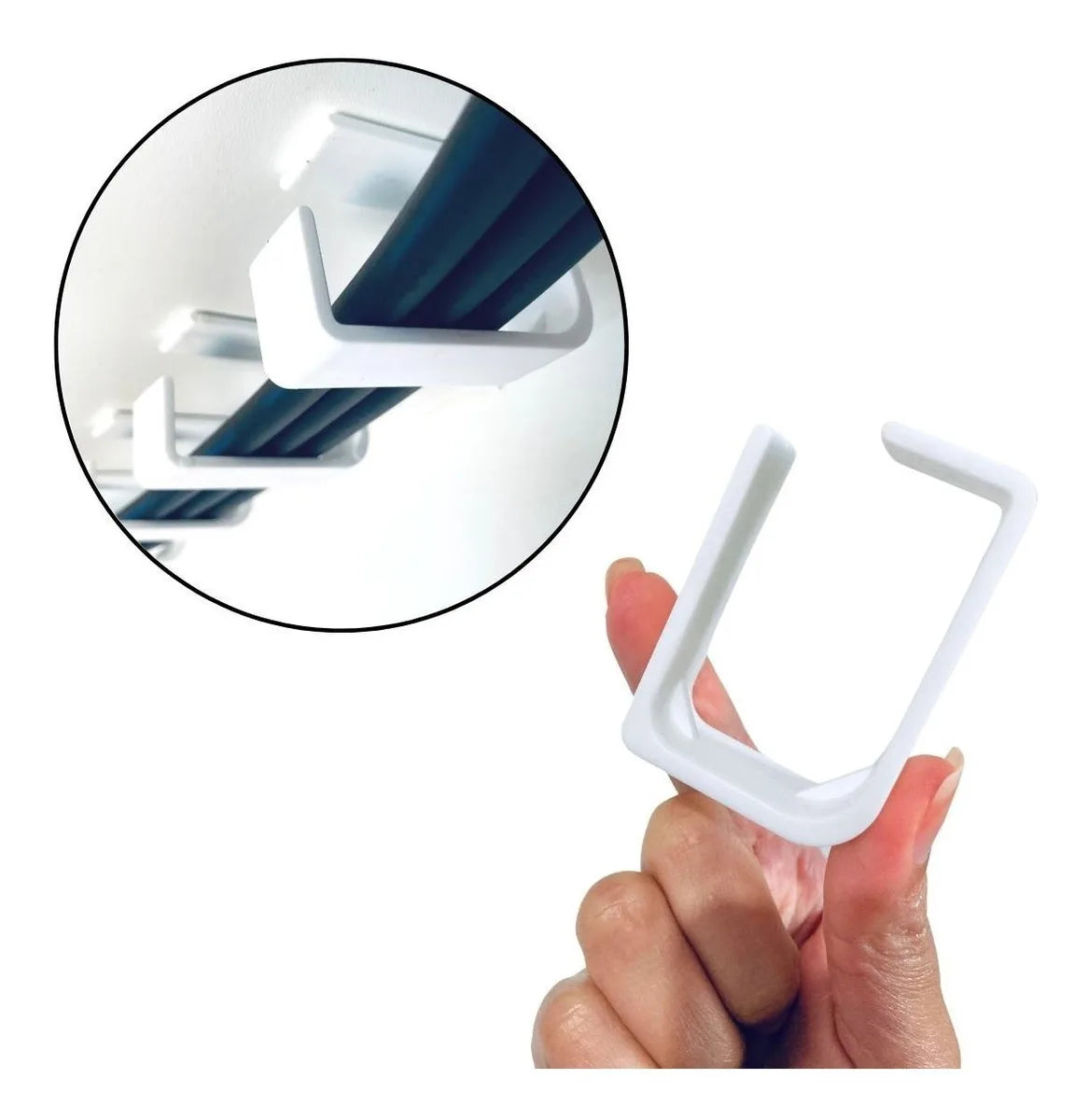 Self-Adhesive Cable Organizers, 4-Pack