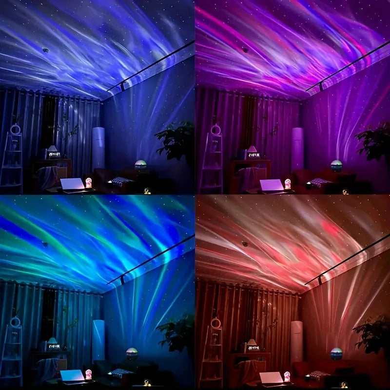 USB LED Night Light Starry Sky Projector Lamp Aurora