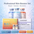 Sanendi NAD+ Salmon DNA Serum Copper Peptide Essence Hyaluronic Acid Skin Booster Hydrating Facial Care Set Korean Skin Care