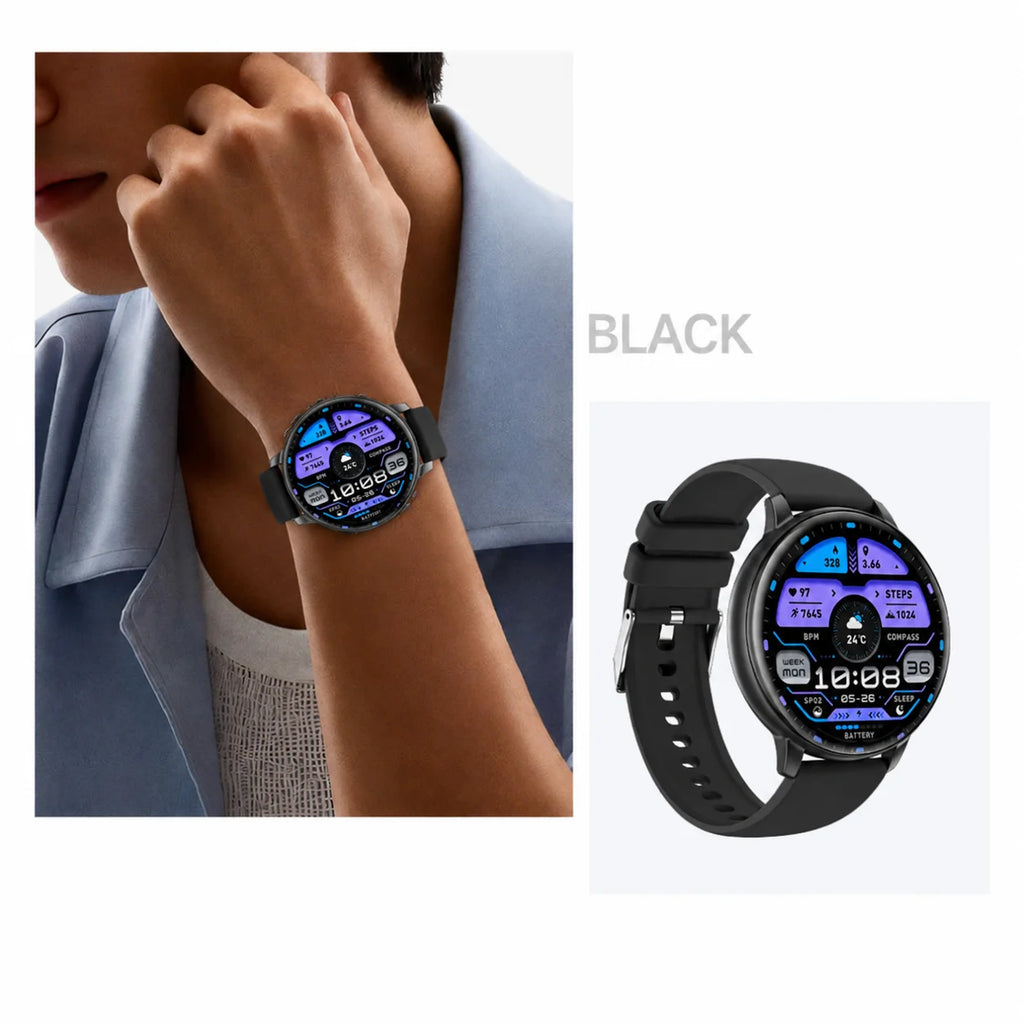 Smart Watch Bluetooth Call 1.38" Full Touch Screen Fitness