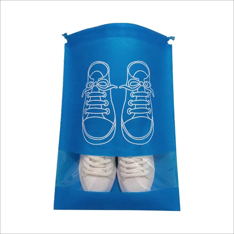 5PCS non-woven fabric shoe bags for shoe storage, dust-proof storage bags
