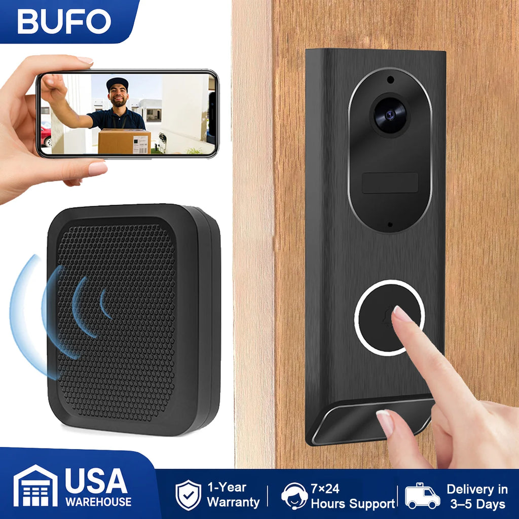 BUFO S7 Smart Video Doorbell 1Pack / 2Pack 1080P