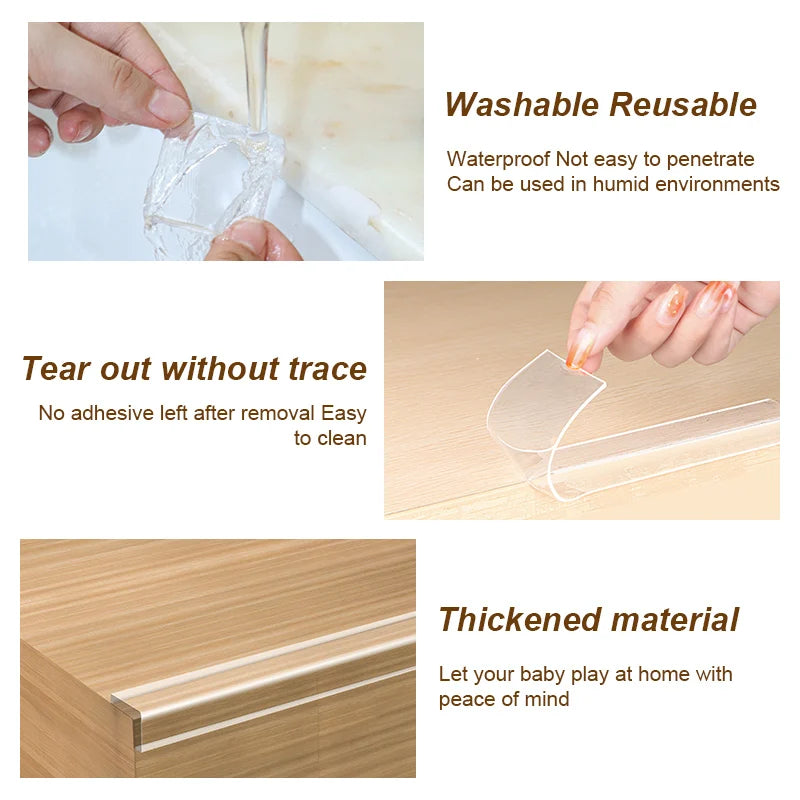 Nano Tape Single Sided Tape Transparent Reusable Waterproof Adhesive