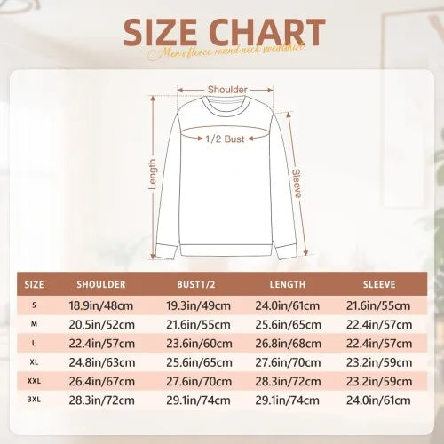 Italian New Fashion Men's Printed Autumn and Winter Fleece