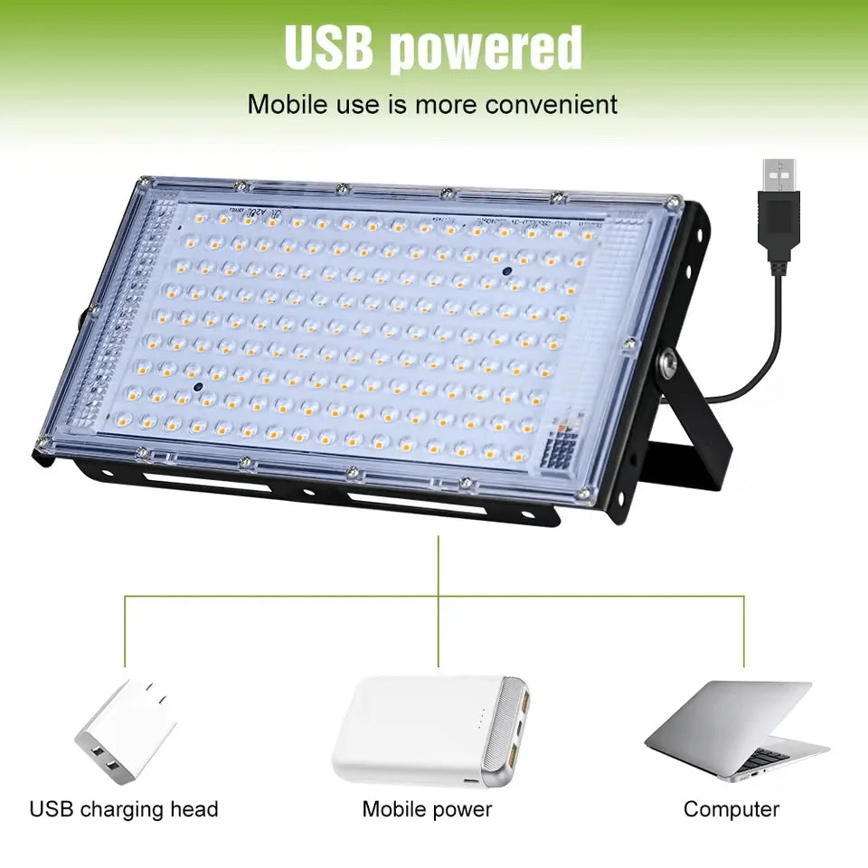 96 LEDs Red Light Therapy Lamp 660NM Infrared Light Therapy with Stand 660nm & 850nm Infrared Light Device for Facial Anti Aging Skin Care Beauty USB Beauty Lamp for Skin Brightening Sleep Yoga Adjustable Beauty Health