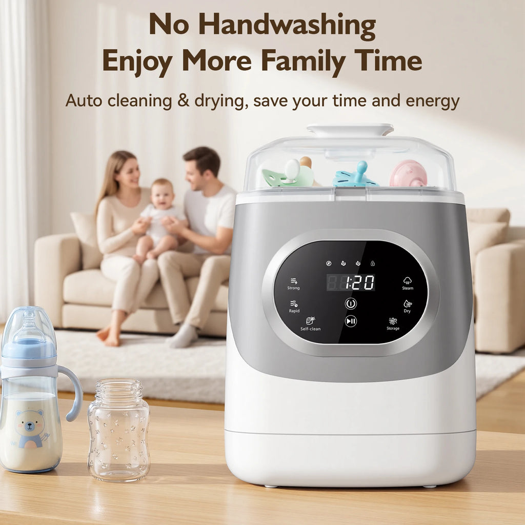 All-in-One Baby Bottle Washer Sterilizer Dryer