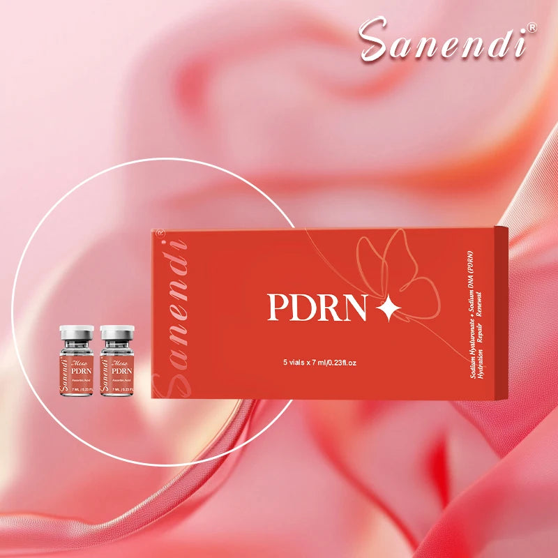 6 in 1 PDRN GS-H Hyaluronic Acid Serum Vitamin C Essence Collagen Korean Skin Care Hydrating Moisturizing Face Care Glow Recipe