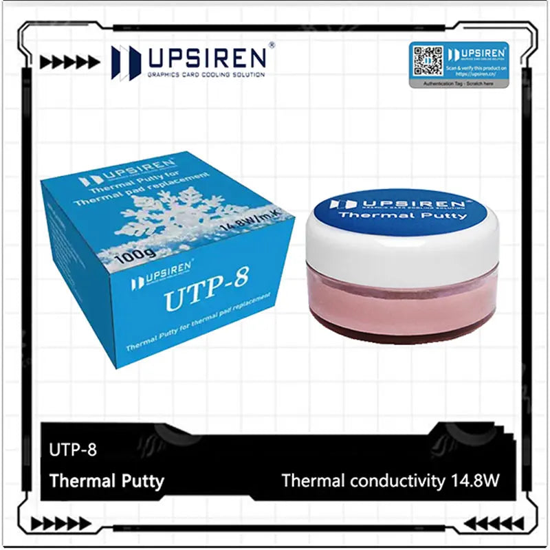Upsiren Utp-6/utp-8/utp-x Thermal Putty for GPU BTC Graphics Card