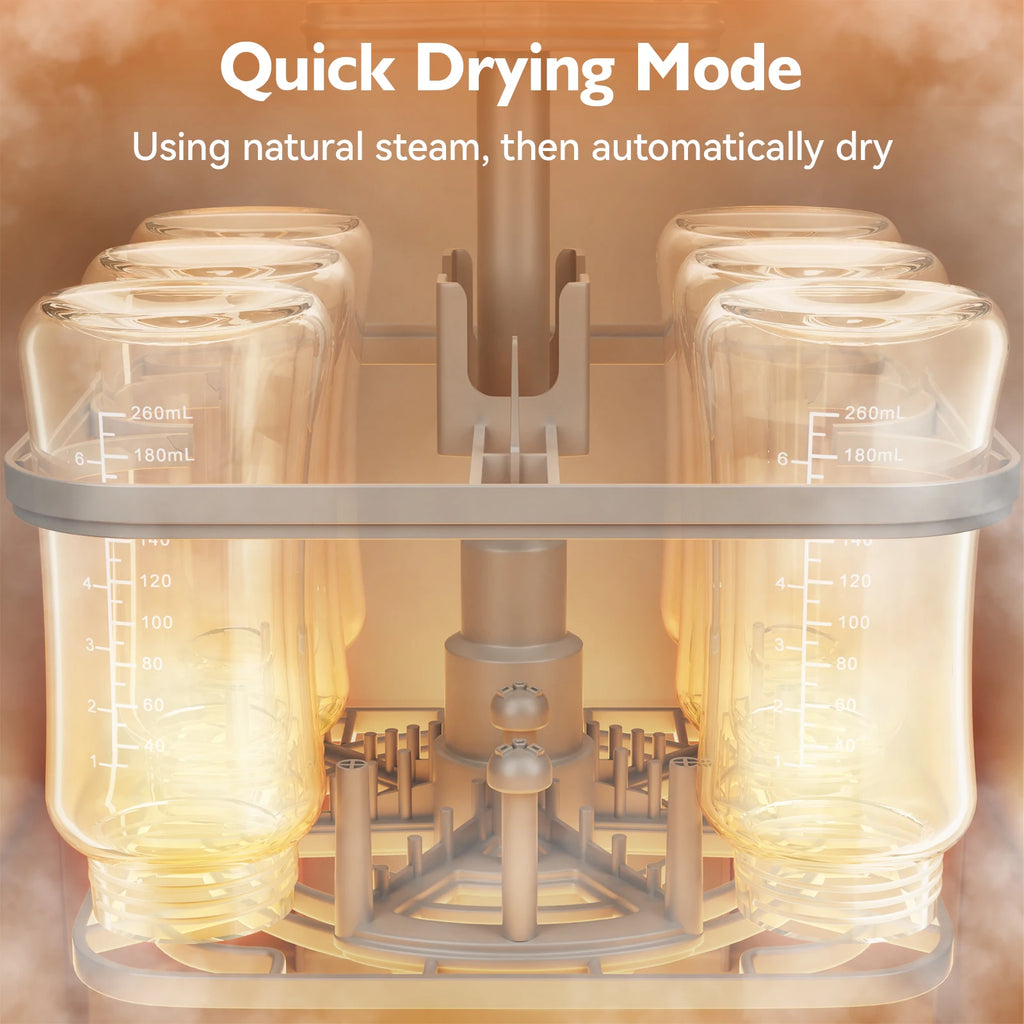 All-in-One Baby Bottle Washer Sterilizer Dryer