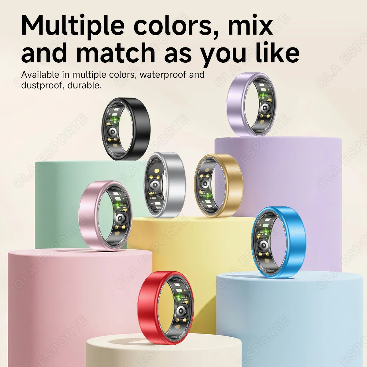 Upgraded Smart Health Tracker Ring