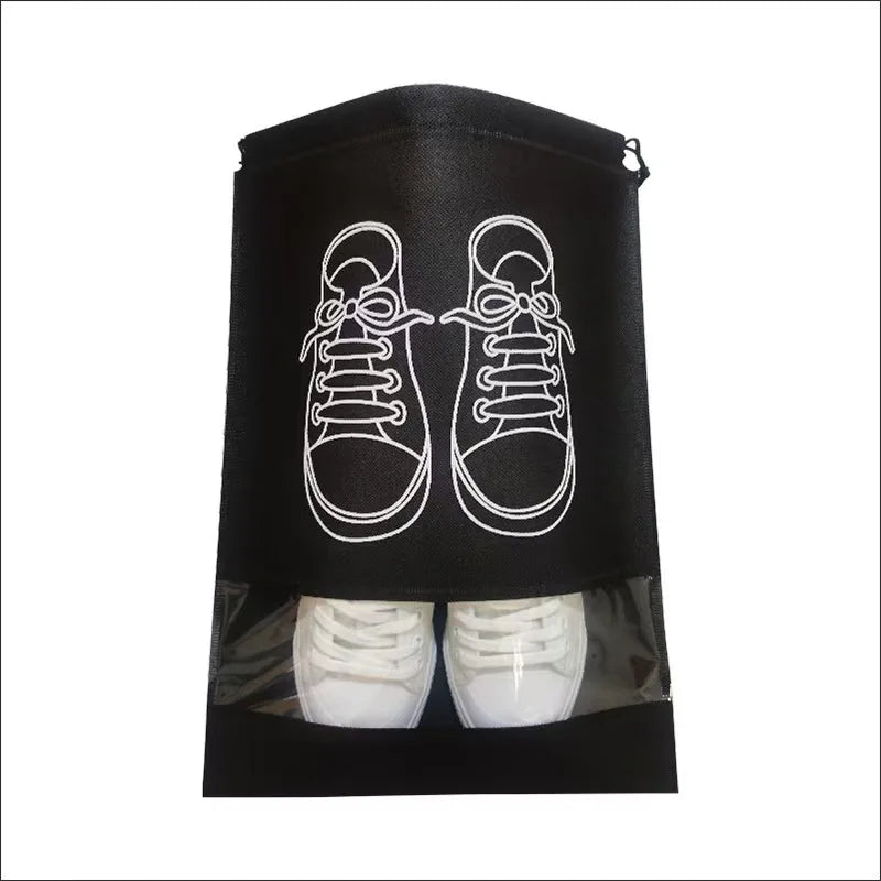 5PCS non-woven fabric shoe bags for shoe storage, dust-proof storage bags