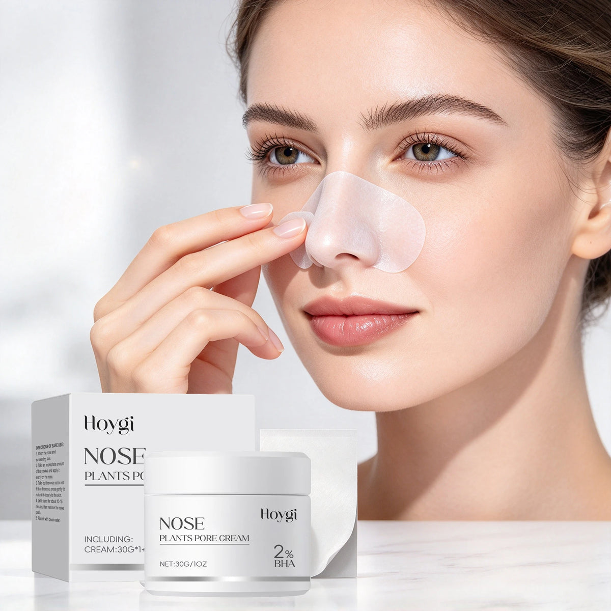 30G Nose Mask Kit Gentle Exfoliating Remove Blackhead Non-tight