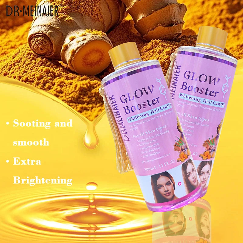 300ml Alpha Arbutin And Kojic Acid Brighten Serum Face & Body Moisturizer Nourishing Brighten Body Oil Body Face Skin Care