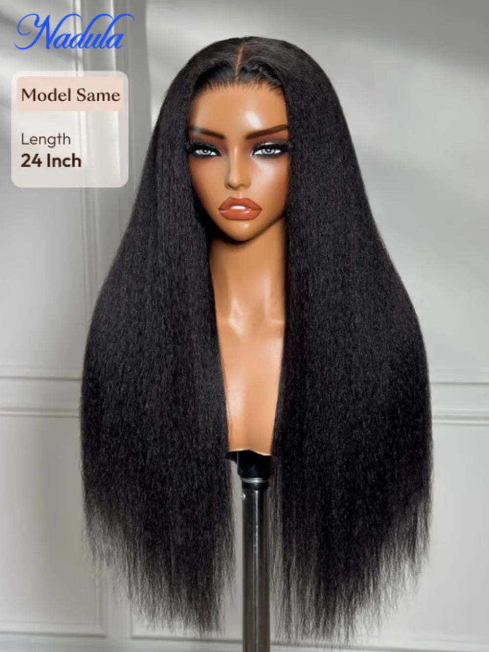 Nadula 13x4 HD Real Scalp Lace Frontal Human Hair Wig Natural