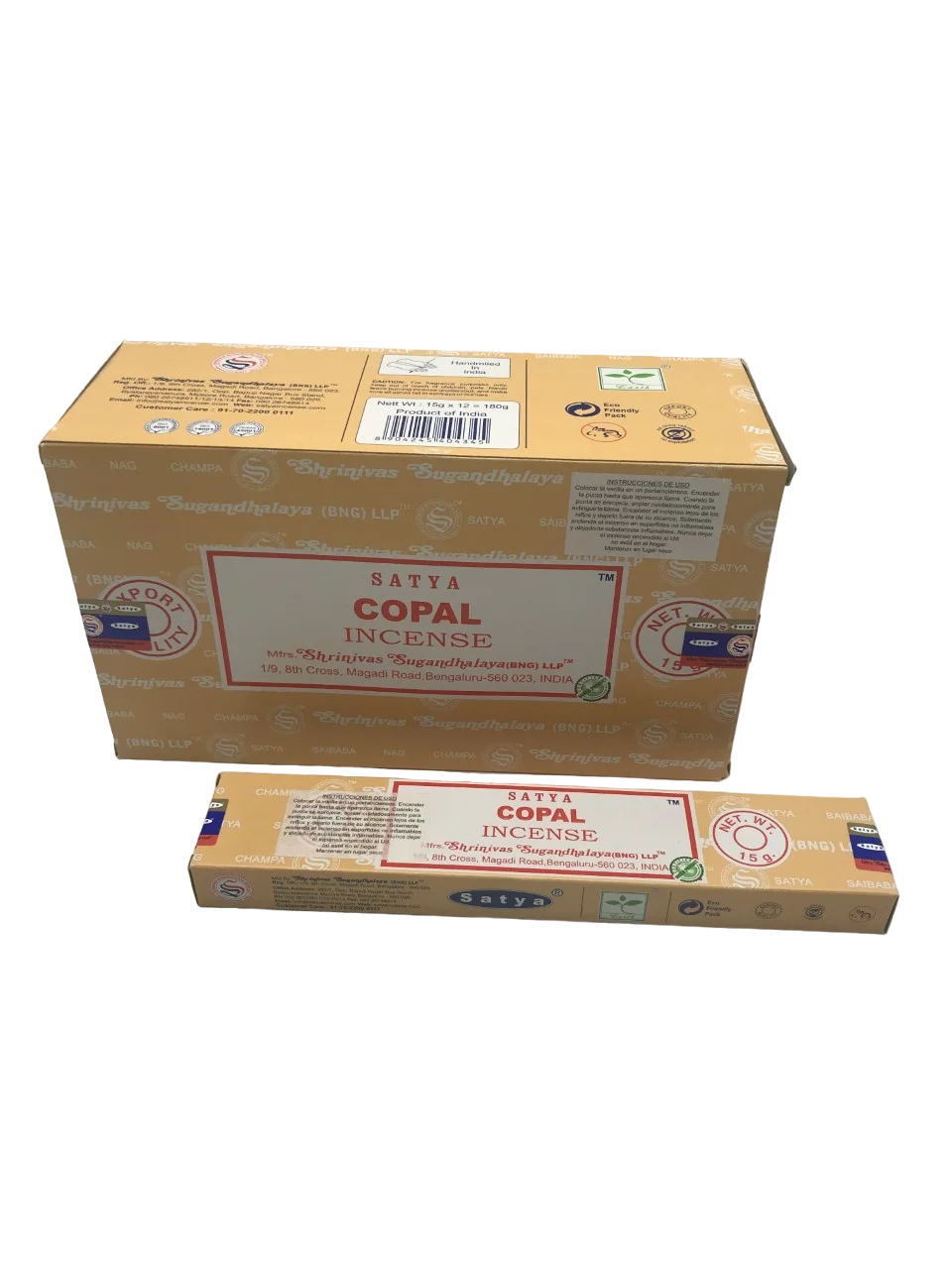 Incense Complete Boxes Satya Nag Champa Original, Goloka Agarbathi Palo Santo Reiki Cinnamon Money Lavender Rose Natural Rosemary Namaste Patchouli Tulsi Cones (Handmade in India) + Gift Burner